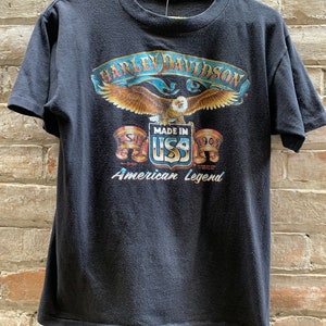 Camiseta Harley 3D Emblem de finales de los 70