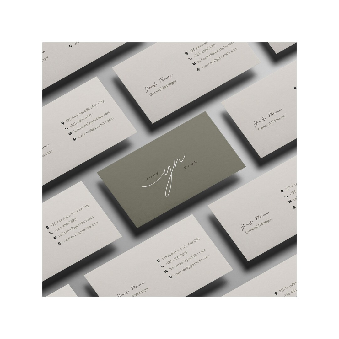 Custom Business Card Pretty Design Business Card Personalized and ...