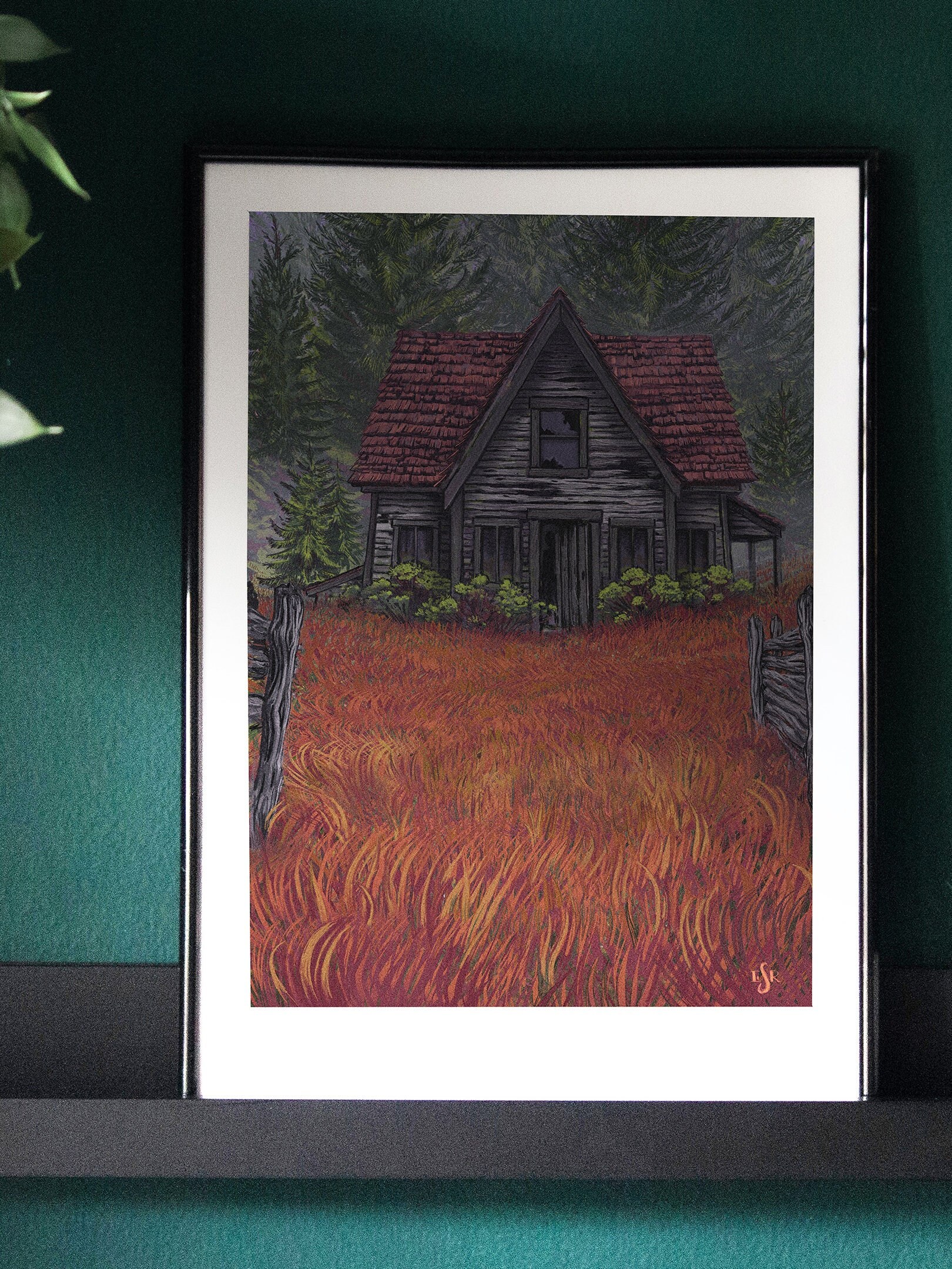 Haunted House Halloween Decor Witches House Creepy Etsy