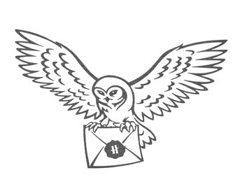Hedwig svg, Hedwig Shirt, Hedwig die Eule, Eule svg geschnitten Datei Hedwig, Eule svg Designs, Hogwarts Brief, Hogwart Annahme Brief Download