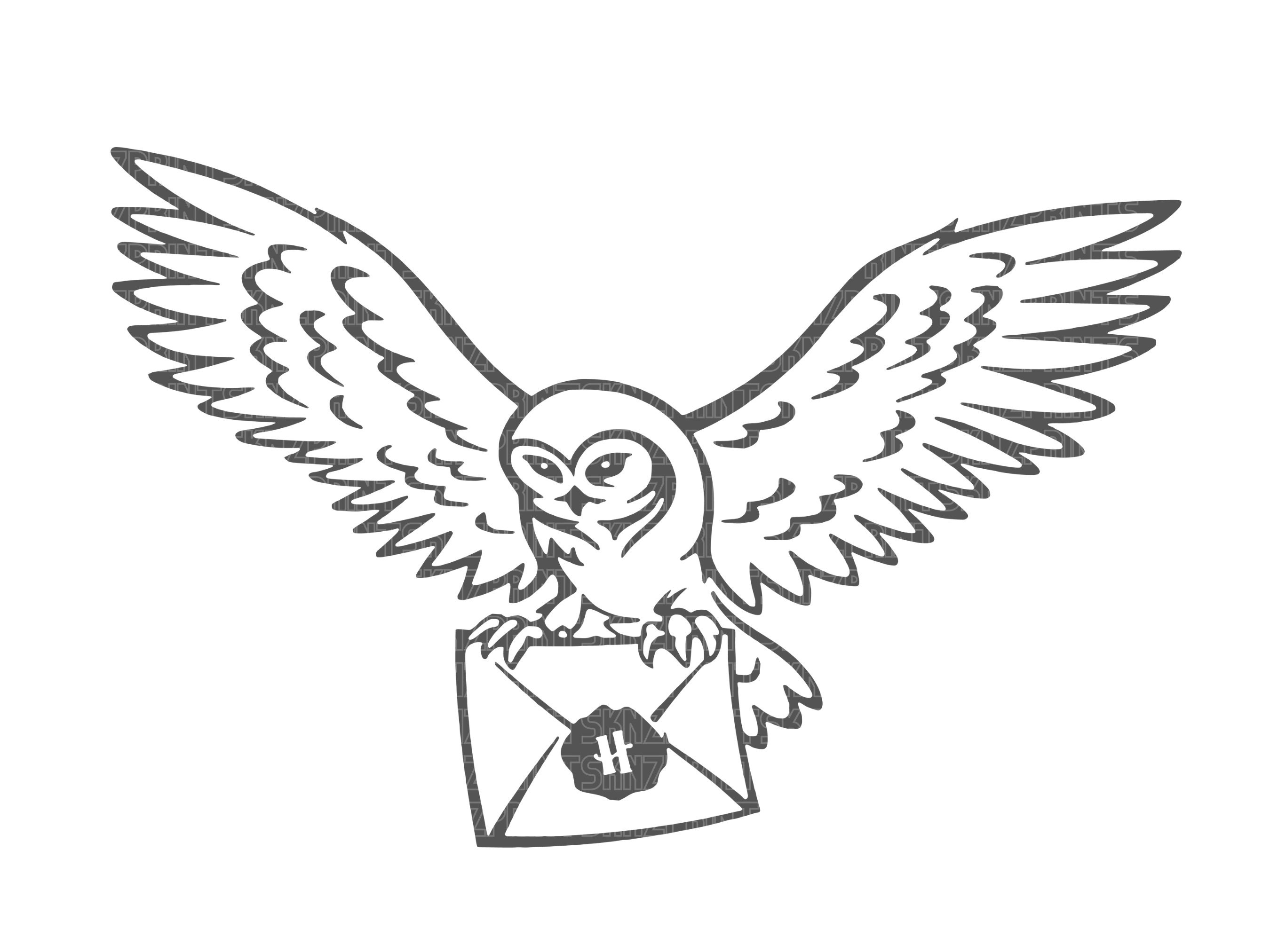 Chouette Hedwige Harry Potter Dessin Hedwig svg chemise hedwig hedwig la chouette hibou svg - Etsy Canada