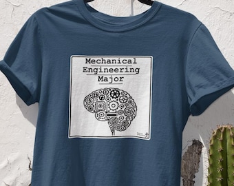 Mechanical Engineering Major | Funny STEM Humor Shirt | Student Gift Tee