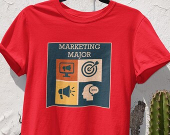 Marketing Major Shirt | College Student Tee