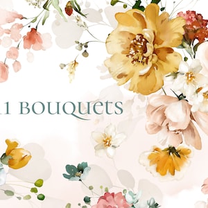 Aquarell Blumen rosa Rosen Blumengarten Blumensträuße PNG Clipart, Hochzeit digitale Wildblumen grüne Blätter Lisima