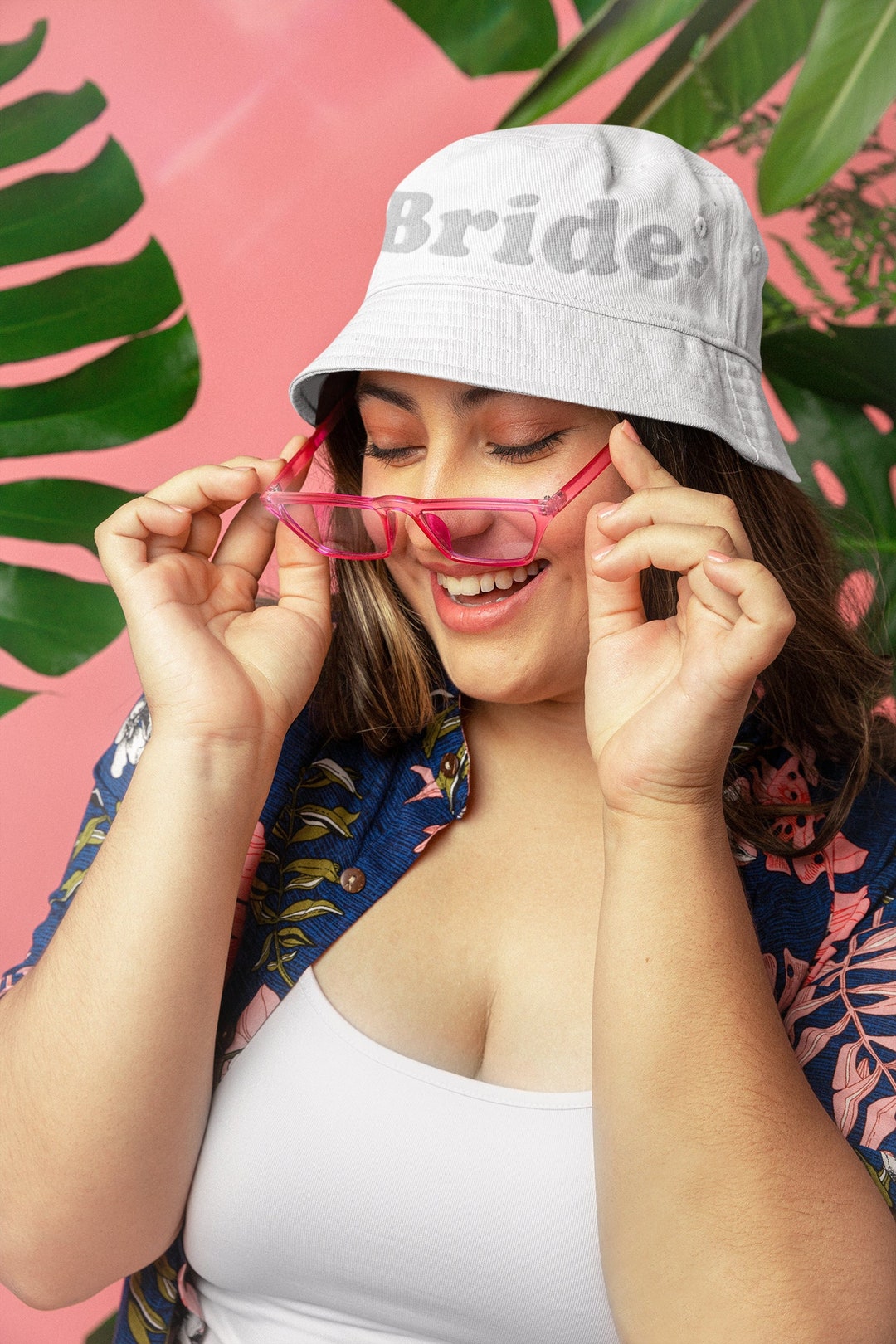 Bride Bucket Hat Bride Hat Bride Cap Bride Summer Hat Etsy