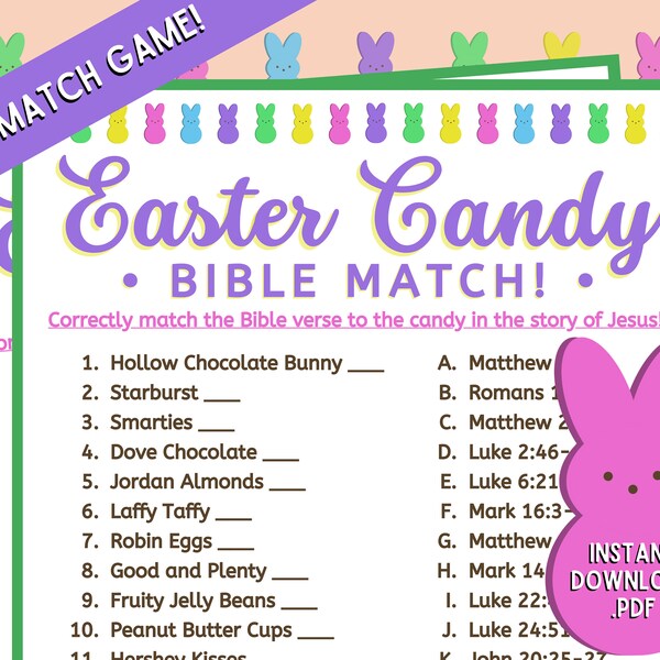 Easter Games for Adults Etsy