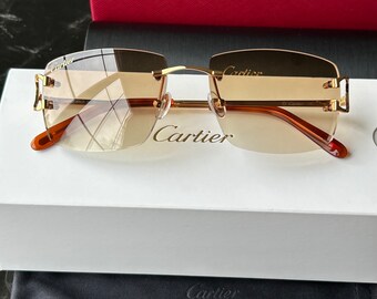 Cartier Brown-Sonnenbrille