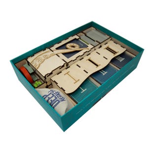 Insert für Deep Regrets - Holz Brettspiel Aufbewahrungs Organizer