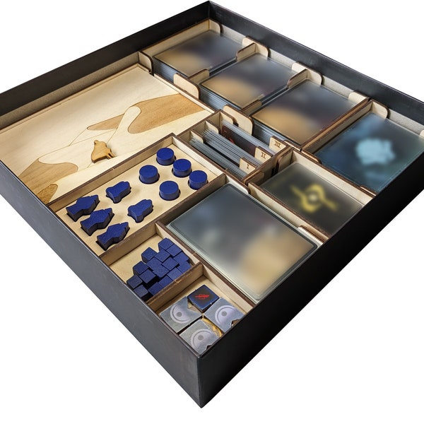 Insert for Dune Imperium + Expansions Rise of Ix and Immortality - Board Game Storage Organizer