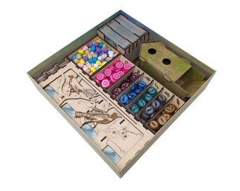 Wingspan Insert - Board Game Storage Organizer