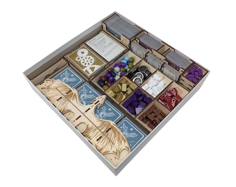 Wyrmspan + Expansion Insert - Board Game Storage Organizer