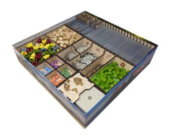 Earth + Abundance Expansion Insert - Board Game Storage Organizer