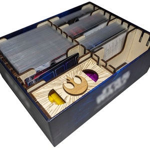 Insert for Star Wars: The Deck Building Game - Board Game Storage Organizer