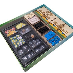 Insert for Ark Nova + Marine Worlds - Board Game Storage Organizer