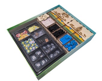 Ark Nova + inserto Marine Worlds - Organizzatore per giochi da tavolo