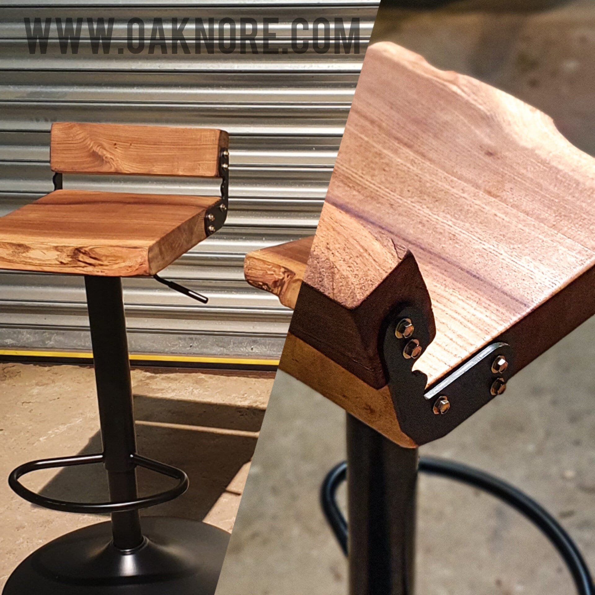 Adjustable Bar Stool Etsy UK