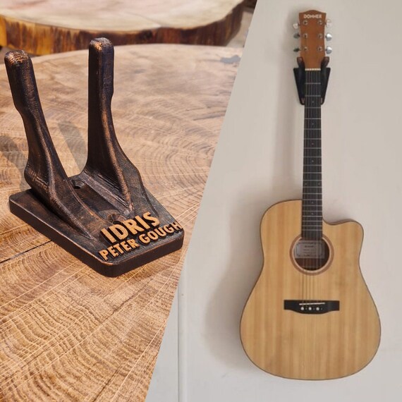 Personalised guitar wall mount outlet