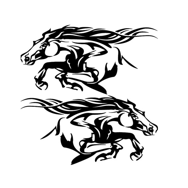 Horse Decal Etsy
