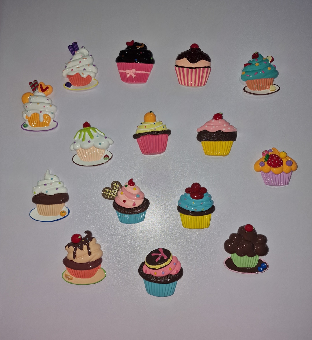 Kawaii Cakes Charms Decoden Kit Diy Resin Flatback Cabochon Kawaii Resin Accessories Cute Resin