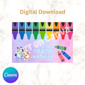 Bomboniere Bluey - Pastelli