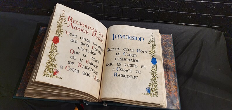 Page Du Livre Des Ombres Charmed Livre Des Ombres Charmed Français - Etsy