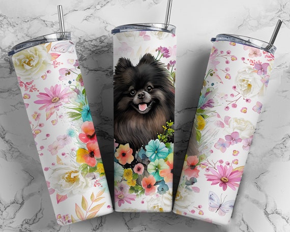Pomeranian Tumbler - Black Pomeranian Tumbler - Black