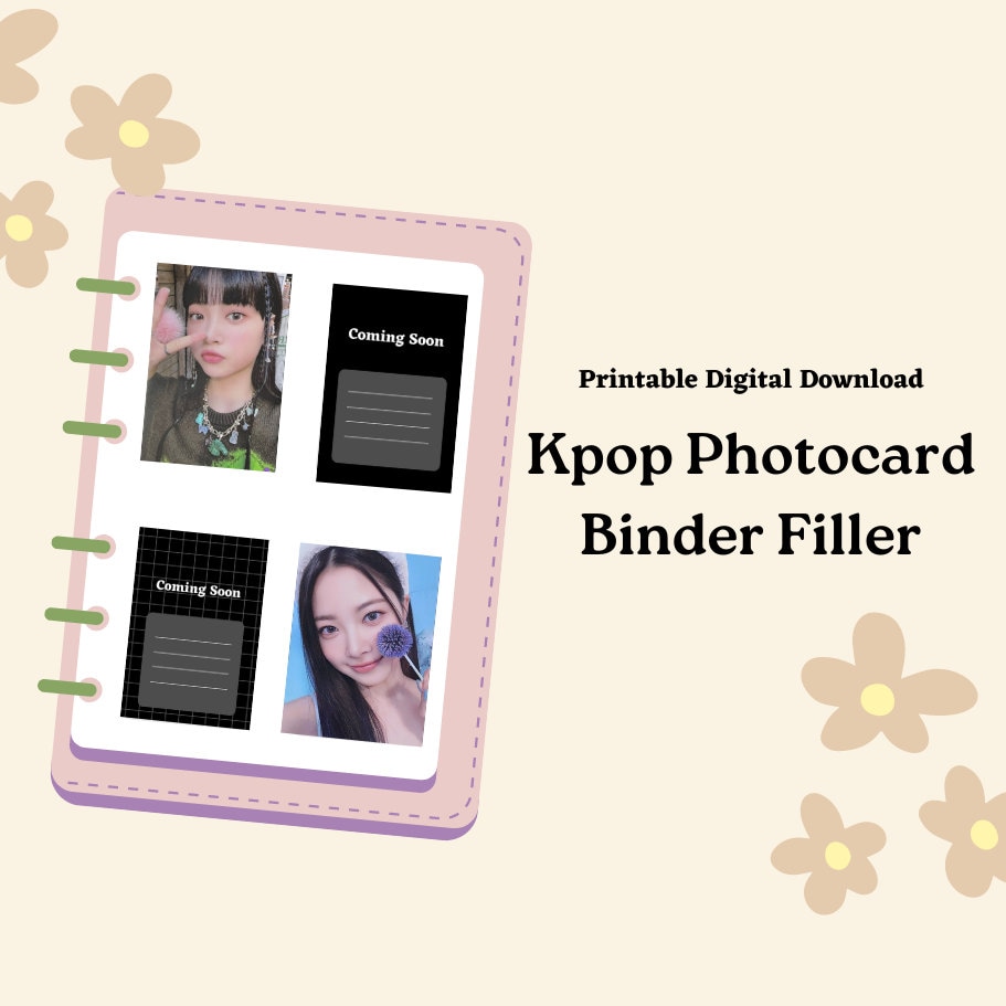Le Sserafim Photocard Binder - Etsy