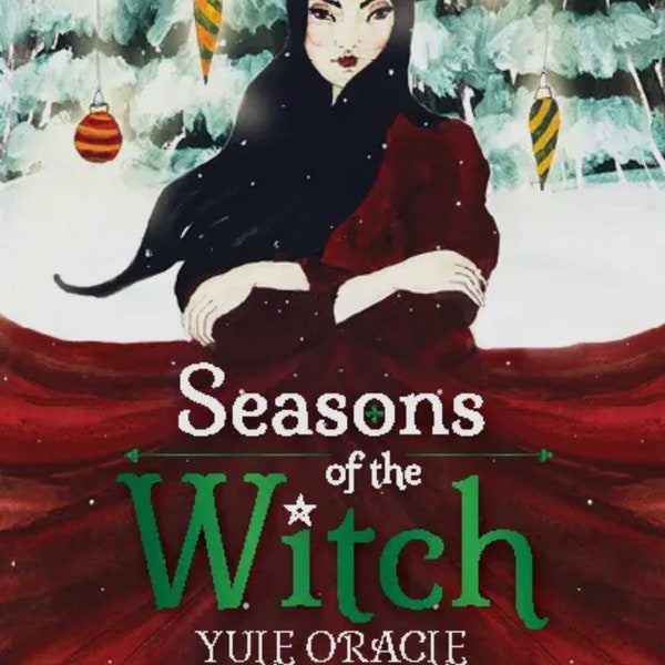 Seasons of the Witch Yule Oracle Deck, Winter Solstice Oracle Cards, Solstice Ritual, Tarot, Yuletide, Witchy Christmas, Witchcraft, Wicca