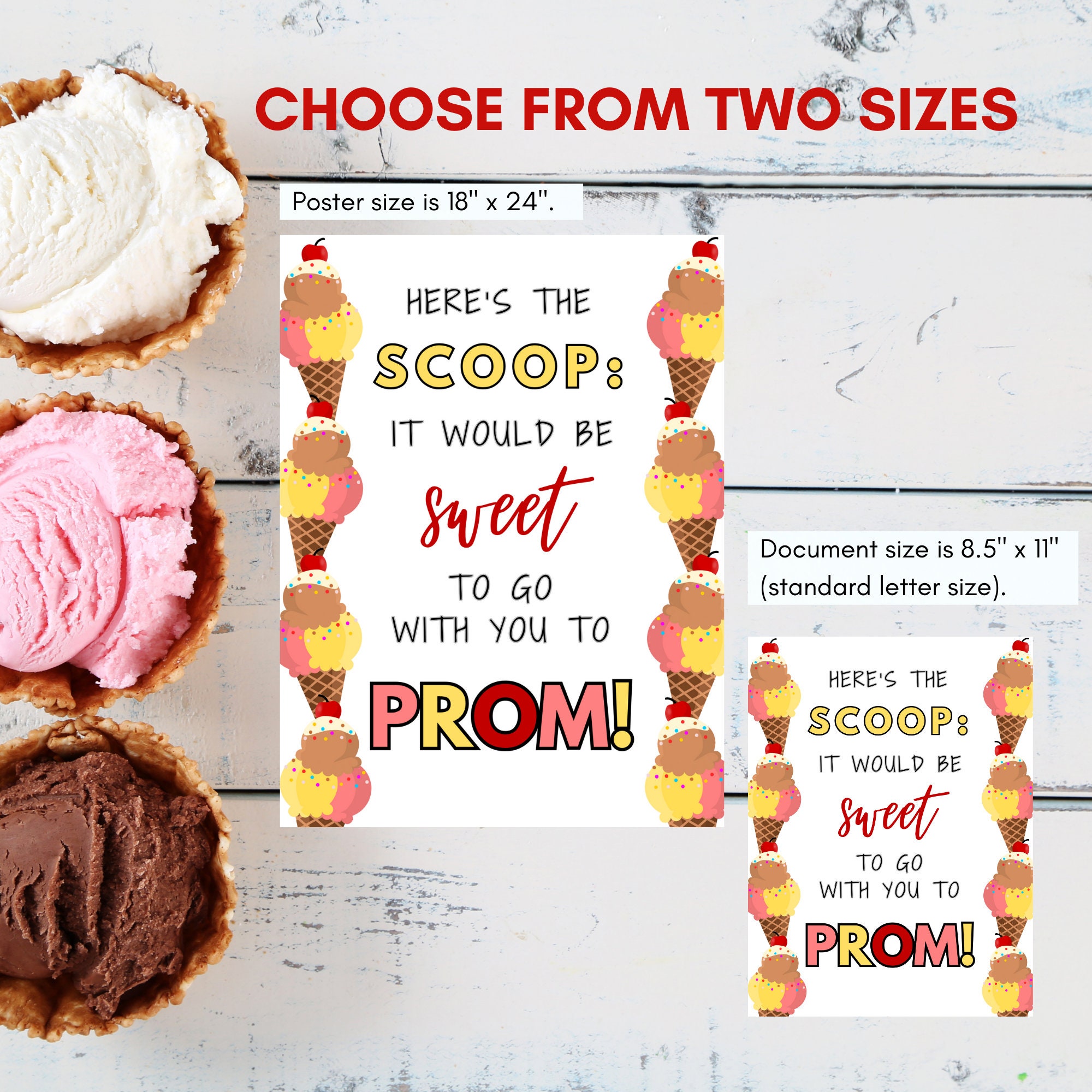 Prom Proposal Sign, Promposal Sign, Prom Proposal Poster, Promposal