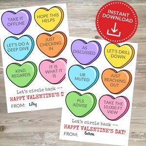 Cartes de Saint-Valentin au bureau, Saint-Valentin drôle de collègue, Cartes de la Saint-Valentin sur le lieu de travail, Saint-Valentin avec jargon d'entreprise, Fête de la Saint-Valentin au bureau