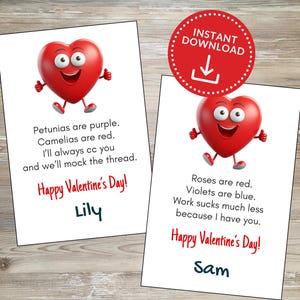 Cartes de Saint-Valentin drôles pour un collègue, Saint-Valentin au bureau, Cartes de Saint-Valentin sur le lieu de travail, Pour collègues, Fête de Saint-Valentin au bureau