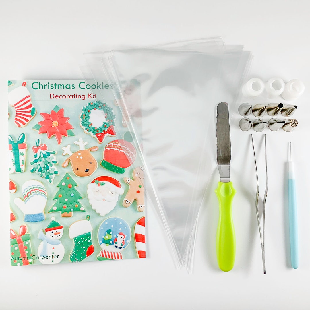 Christmas Cookies Decorating Kit Etsy