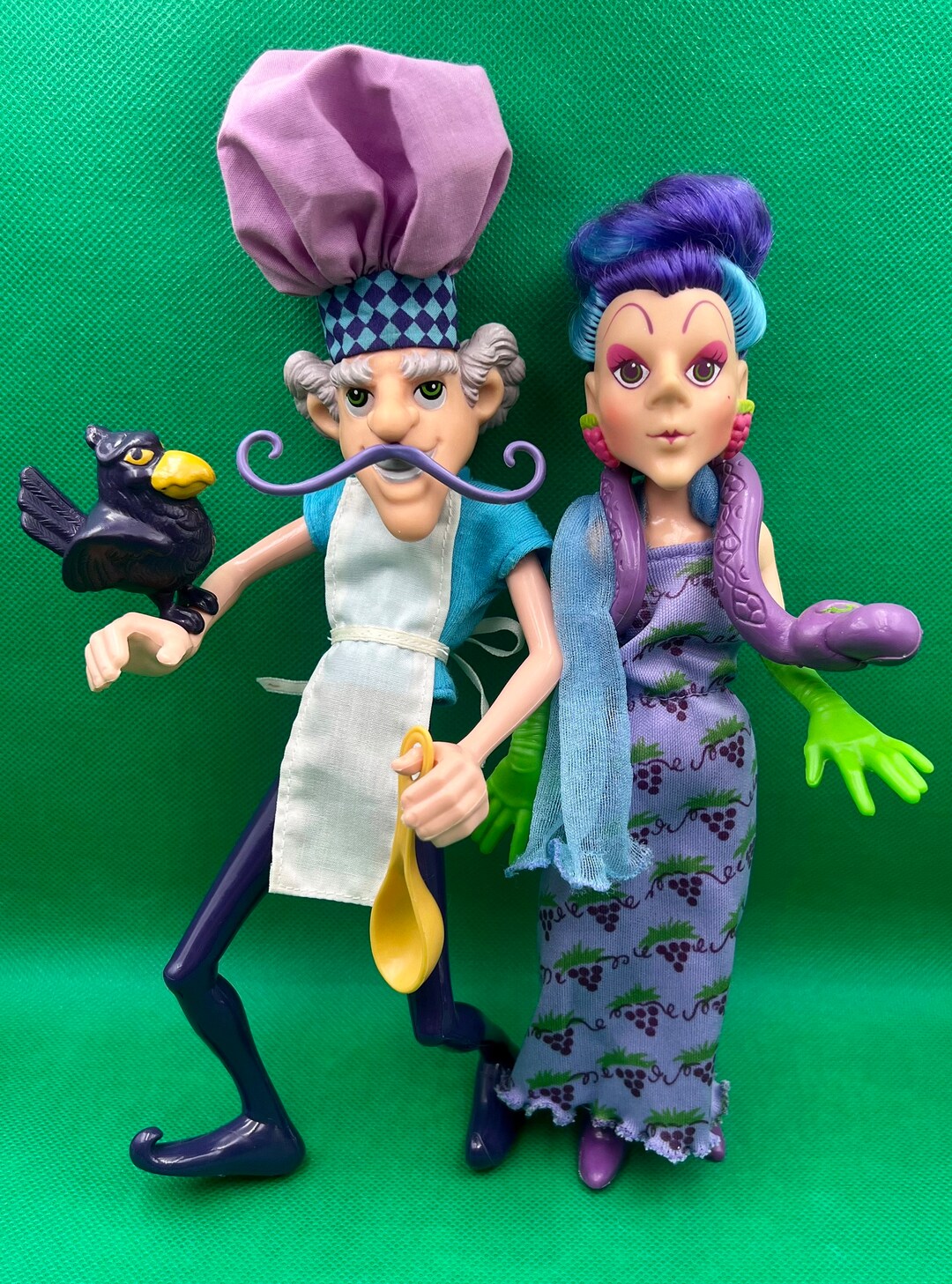 Vintage Strawberry Shortcake Villains Purple Pieman With Pet Etsy