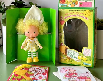 1980s Lemon Meringue Doll with Original Box - B-Roll Item with Imperfections - See Description