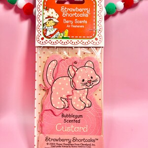 One (1) Vintage 2003 Strawberry Shortcake Air Freshener: Custard ...