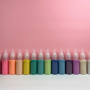ENTIRE SET Rainbow Sand Art Set | DIY Arts and Crafts Sand | Colored Craft Sand | Classroom Crafts | Terrarium Sand | Kids Crafts