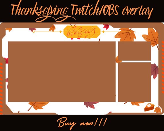 Thanksgiving Overlay - Etsy