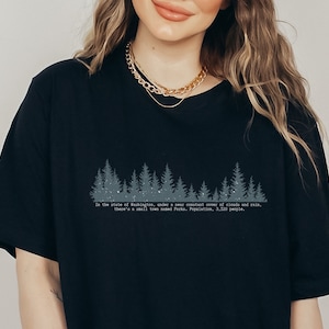 Twilight Forks T Shirt for Twilight Lovers Gift for Vampire Twilight Fan Shirt Crepusculo Camiseta Twilight Movie Quotes Bella Swan Quote