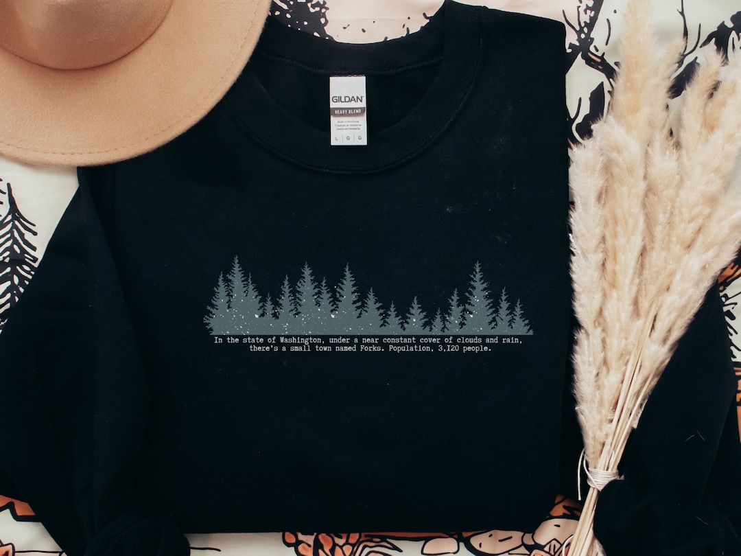 Twilight Forks Sweater for Twilight Lovers Gift for Vampire Twilight