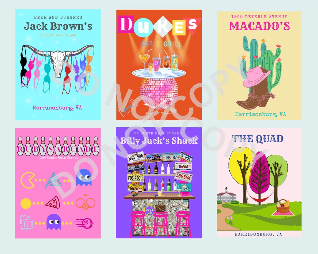 James Madison University, JMU, Dukes, James Madison, Digital Prints ...