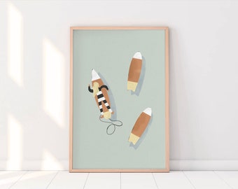 Halloween Wall Art Collection: Who stole all the Candy Corn Print