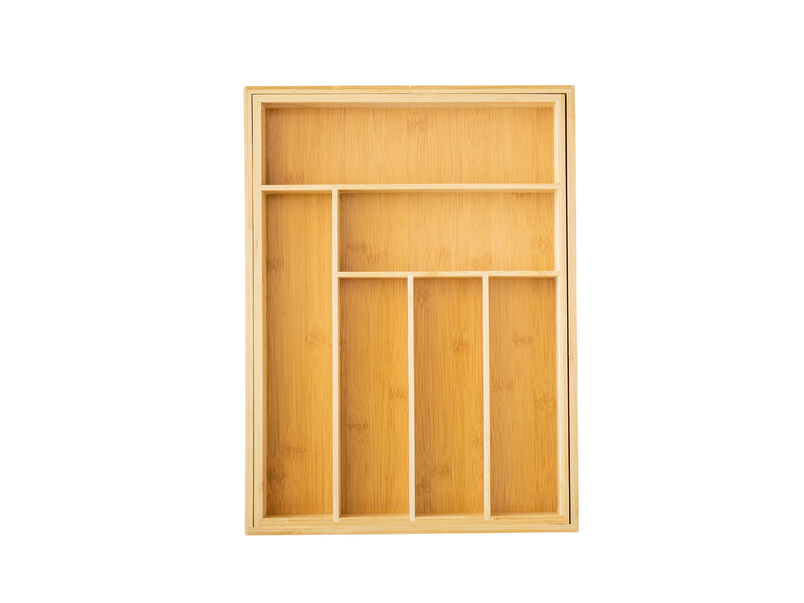 Premium Bamboo Drawer Organizer Expandable Drawer Organizer Etsy