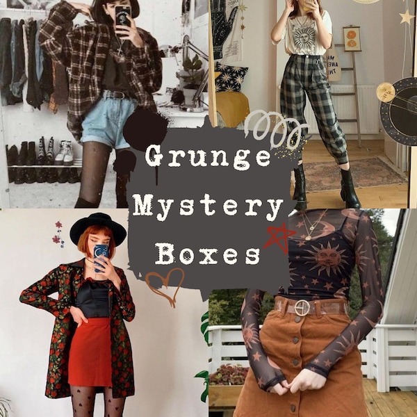 Grunge Aesthetic Mystery Boxes