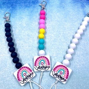 Labor and Delivery Nurse Dilation Visual Keychain-L&D Nurse Gift-OB Badge Reel Accessory-Labor Progession Visual