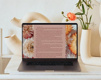 Solskensflora | Ljus vår Scrivener-tema | Mac OS