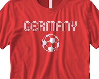 Germany Soccer T-Shirt | Country Pride Tee | Soccer Fan Gift