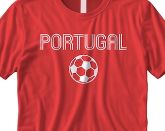 Portugal Soccer T-Shirt | Country Pride Tee | Soccer Fan Gift