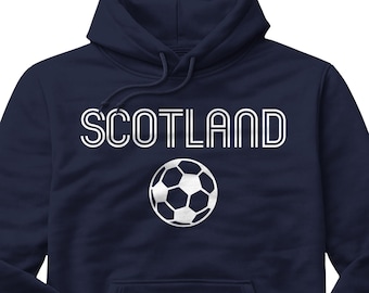 Scotland Soccer Hoodie or Crewneck | Country Pride Sweatshirt | Soccer Fan Gift