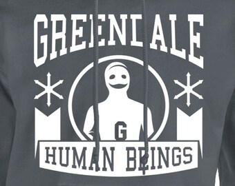 Greendale Human Beings Hoodie Pullover or Crewneck Sweatshirt -  Funny, Pop Culture Shirt
