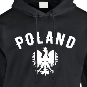Poland Coat of Arms Hoodie: Polish Pride Pullover Sweatshirt